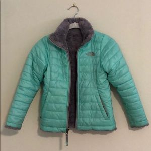 Girls’ Reversible Mossbud Swirl Jacket